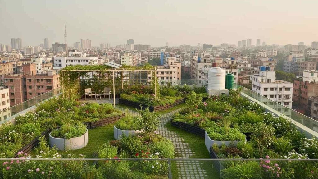 Rooftop Garden Design & Green Roof Architecture